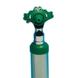 GIMA ZIELONE Wzierniki pediatryczne z aligatorem, 4 mm, 100 szt.