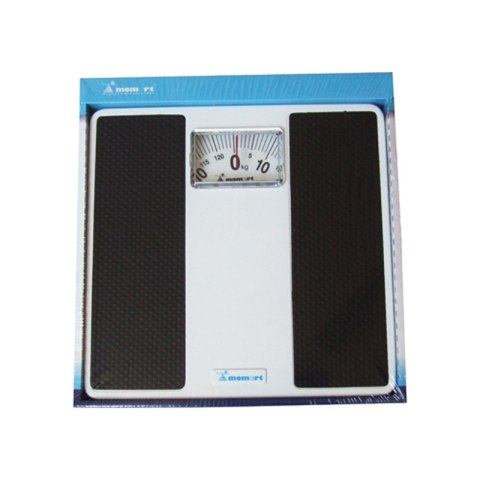 MOMERT 7710 Waga mechaniczna łazienkowa, analogowa, stabilna, o klasycznym wyglądzie