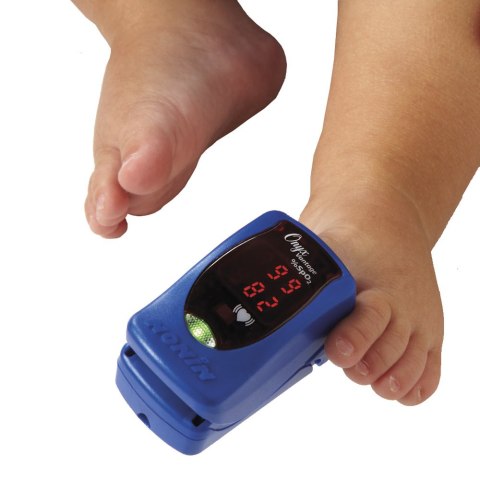 NONIN ONYX VANTAGE 9590 CZARNY Pulsoksymetr napalcowy, z certyfikacją USA