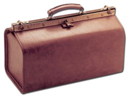 GIMA POLUS KONIAK Torba lekarska ze sztucznej skóry, z kieszonkami