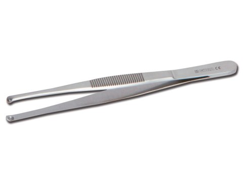 GIMA Kleszcze Durante z ząbkami, 15 cm, narzędzie weterynaryjne ze stali nierdzewnej