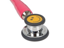 GIMA ERKA PINK Stetoskop pediatryczny, z głowicą chromowo-mosiężną