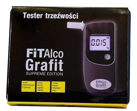 AMII FITALCO GRAFIT Alkomat tester trzeźwości, elektrochemiczny z podświetleniem