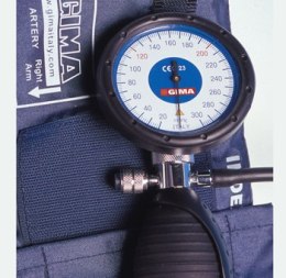 GIMA ROMA Ciśnieniomierz zegarowy, do obsługi jedną ręką, z torbą, manometr 65 mm