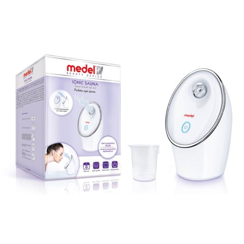MEDEL Sauna jonowa do twarzy, jonizacja i nawilżanie, 2 tryby pracy