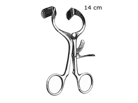 GIMA 14cm Rozwieracz do ust typu Molt, stal nierdzewna, instrument stomatologiczny