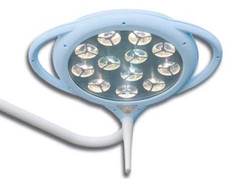 GIMA Lampa operacyjna ścienna, 12 LED, panel sterowania, 50 000 Lux