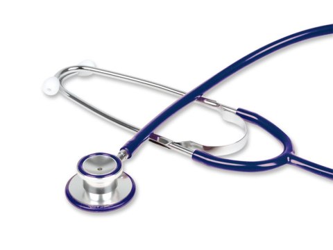 GIMA TRAD DOUBLE HEAD BLUE Stetoskop internistyczny, aluminiowy, głowice Ø 40/20 mm