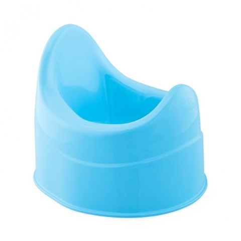 CHICCO 18M+ Nocnik anatomiczny, niebieski, ergonomiczny z oparciem