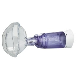 PHILIPS RESPIRONICS OPTICHAMBER DIAMOND Komora inhalacyjna z dużą maską