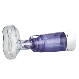 PHILIPS RESPIRONICS OPTICHAMBER DIAMOND Komora inhalacyjna ze średnią maską