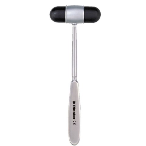 RIESTER DEJERINE 5040 Młotek neurologiczny, rękojeść stal nierdzewna, 21 cm