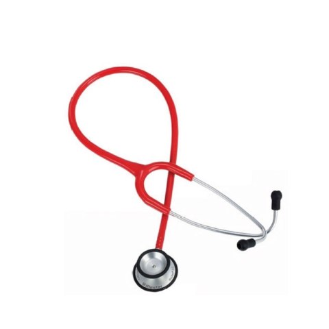 RIESTER DUPLEX 2.0 BABY CZERWONY Stetoskop niemowlęcy dwugłowicowy, stal nierdzewna