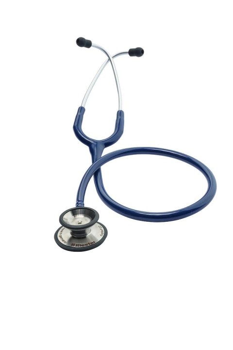 RIESTER DUPLEX 2.0 GRANATOWY Stetoskop o dwustronnej głowicy ze stali nierdzewnej