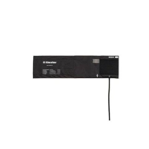 RIESTER PRECISA N Ciśnieniomierz zegarowy lekarski 24-32 cm, tarcza 63 mm, czarny