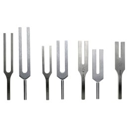 RIESTER Stroik laryngologiczny 512 Hz C-2 aluminiowy, bez ciężarków, precyzyjny