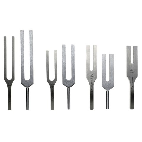 RIESTER Stroik laryngologiczny 512 Hz C-2 aluminiowy, bez ciężarków, precyzyjny