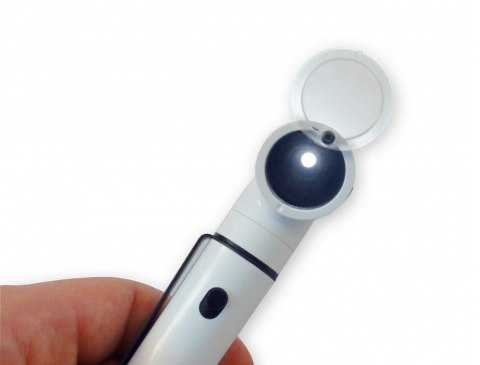 RIESTER E SCOPE BIAŁY Otoskop kierunkowy e scope z ksenonowym oświetleniem 2,5 v z etui