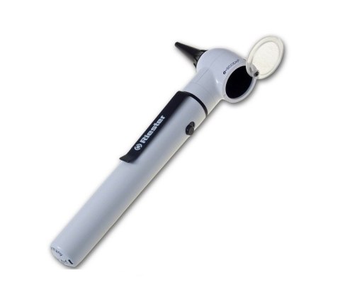 RIESTER E SCOPE BIAŁY Otoskop kierunkowy e scope z ksenonowym oświetleniem 2,5 v z etui