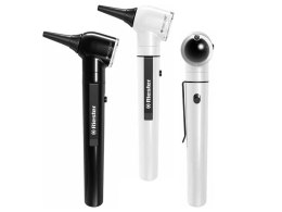 RIESTER E SCOPE CZARNY Otoskop światłowodowy e scope z ksenonowym oświetleniem 2,5v