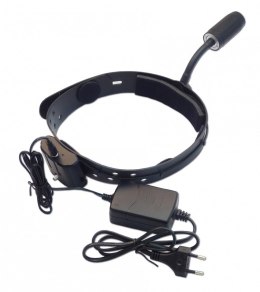 RIESTER RI FOCUS 6091 Lampa czołowa LED, akumulatorowa, moc 10000 lux, 1 W