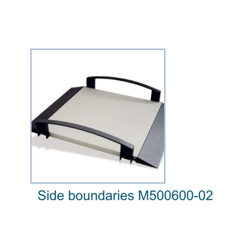 ADE M500660 02 Waga platformowa, z barierkami, BMI, RS232, kółka, uchwyt