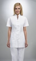 STELO ROZM. 38 Bluza medyczna rozpinana ze stójką, HA71501/WHTH/38
