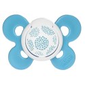 CHICCO PHYSIO COMFORT 6M+ NIEBIESKI Smoczek uspokajający silikonowy, 1 szt.