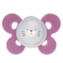 CHICCO PHYSIO COMFORT 16M+ Smoczek uspokajający, silikonowy, świecący, różowy