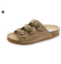 MEDIBUT ROZM. 36 Sandały welurowe damskie, profil ortopedyczny, wzór 06/3