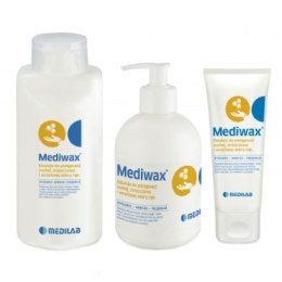 MEDILAB MEDIWAX 500 ml Emulsja do rąk i ciała z woskiem pszczelim