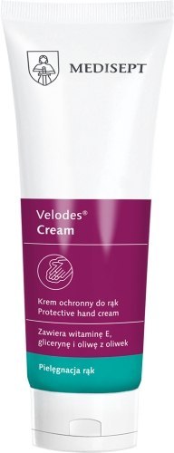 MEDISEPT VELODES 100 ml Delikatny krem do pielęgnacji skóry rąk i ciała