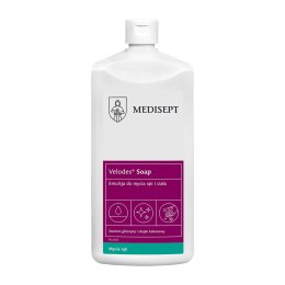 MEDISEPT VELODES SOAP 500 ml Emulsja do mycia ciała i rąk, bezmydłowa