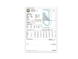 GIMA NUOVO SPIROLAB Spirometr z pomiarem SpO2, ekran 7