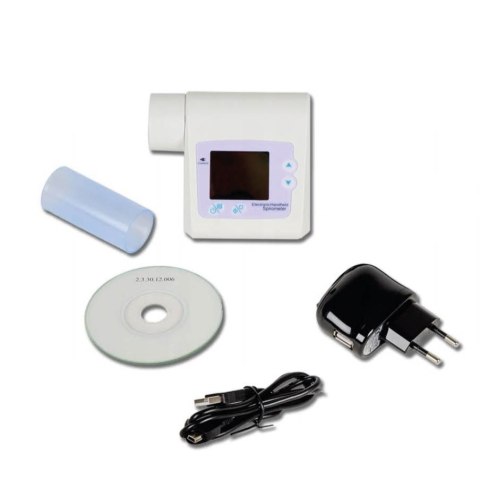 CONTEC SP10 Spirometr, urządzenie do pomiaru parametrów wentylacji płuc