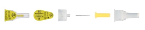 BD MICRO-FINE PLUS 0,3 x 8 mm Igły do pena insulinowego, 100 szt.