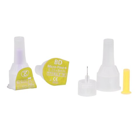 BD MICRO-FINE PLUS 0,3 x 8 mm Igły do pena insulinowego, 100 szt.