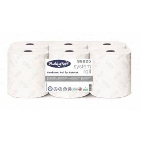 BULKYSOFT SYSTEM Ręcznik w roli 2-warstwowy, 200 m, do kontaktu z żywnością