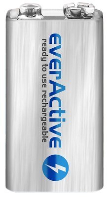 EVERACTIVE LINE 9V/6F22 SILVER Akumulator Ni-MH 250 mAh, ready to use, 1 szt.