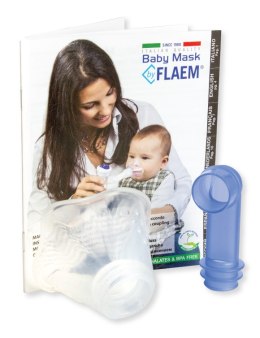 FLAEM BABY MASK 0-1M Maseczka silikonowa do nebulizacji, dla noworodków