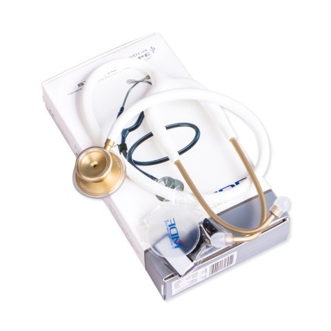 MDF 747XP YELLOW WHITE (MDF 29) GOLD Stetoskop internistyczny, dwugłowicowy