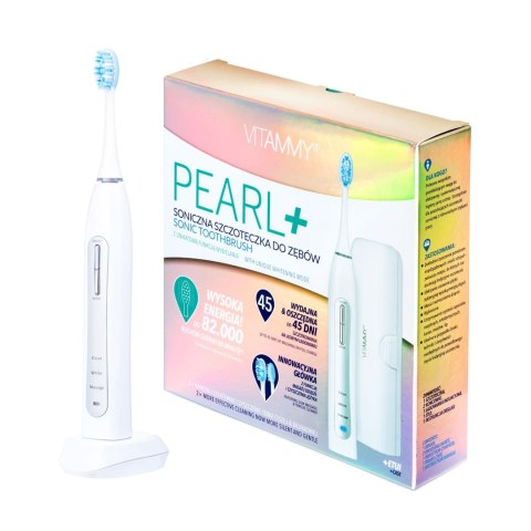 VITAMMY PEARL+ Szczoteczka soniczna do zębów z wybielaniem i 3 programami