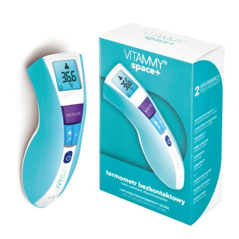 VITAMMY SPACE+ Termometr bezdotykowy do szybkiego i precyzyjnego pomiaru