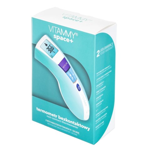 VITAMMY SPACE+ Termometr bezdotykowy do szybkiego i precyzyjnego pomiaru