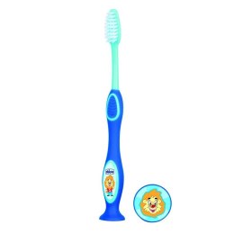 CHICCO 36M+Szczoteczka do zębów dla dziec, niebieska