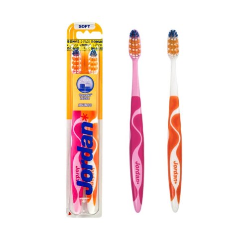 JORDAN ADVANCED Szczoteczka do zębów, miękka, 2 szt.