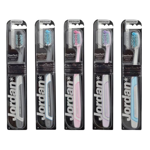 JORDAN EXPERT CLEAN MEDIUM Szczoteczka do zębów, zaawansowane czyszczenie