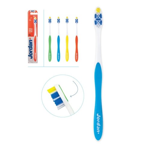 JORDAN TOTAL CLAEN Szczoteczka do zębów, miękka
