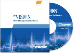 NONIN NVISION Oprogramowanie do zarządzania danymi SpO2, EtCO2, puls, analiza