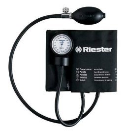 RIESTER EXACTA Ciśnieniomierz zegarowy z mankietem na rzepy dla dorosłych 24-32 cm